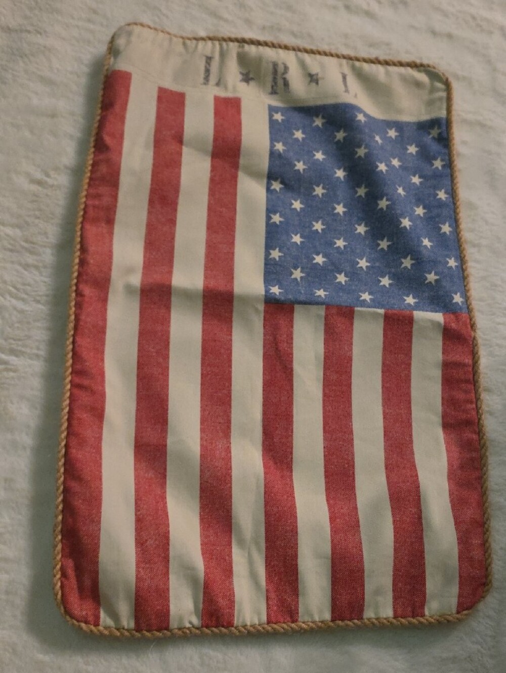 Lauren Ralph Lauren Patriotic USA Flag Accent Pillow Cover - Picture 10 of 10